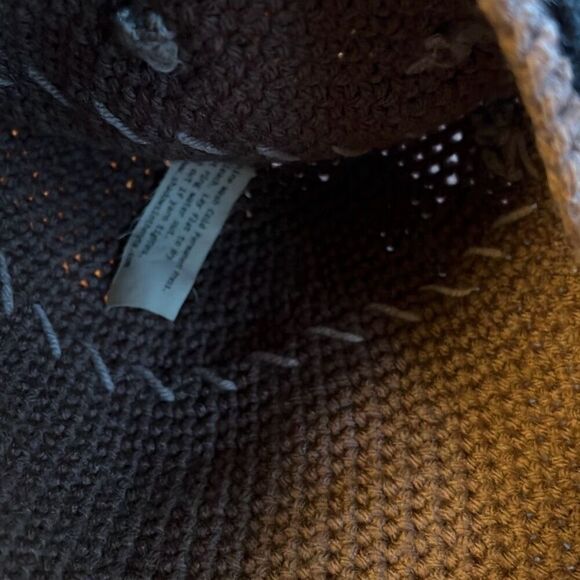 Vintage Shadows In The Nyte Kid's Brown Halloween Ghost Beanie Hat 10" x 7.5" - Picture 5 of 7